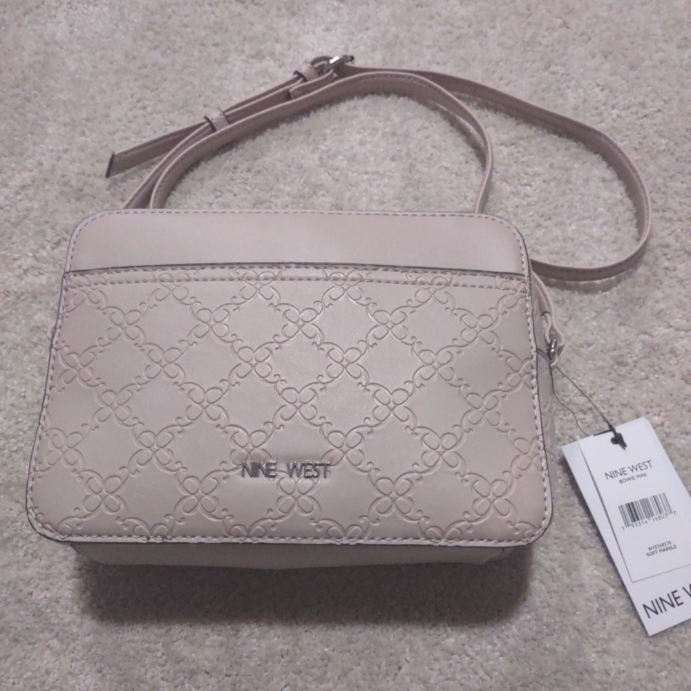 Nine West Cream Crossbody Bag